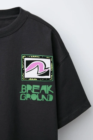 Футболка с принтом «серфинг»- Заказать в России