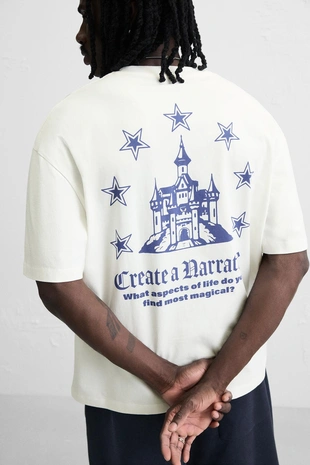 Футболка с графическим принтом- Заказать в России