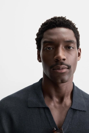 Трикотажное поло из 100% конопли- Заказать в России