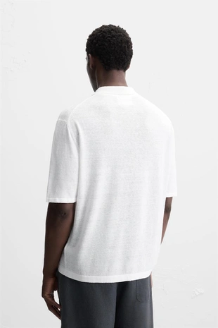 Трикотажное поло из 100% конопли- Заказать в России