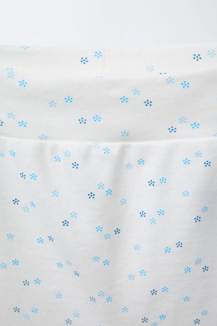 Комплект из футболки и леггинсов в горошек- Заказать в России