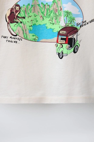 Футболка с принтом- Заказать в России