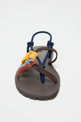 Шарф с цветными бретелями- Заказать в России