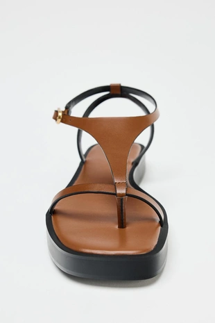 Сандалии на платформе с ремешками- Заказать в России