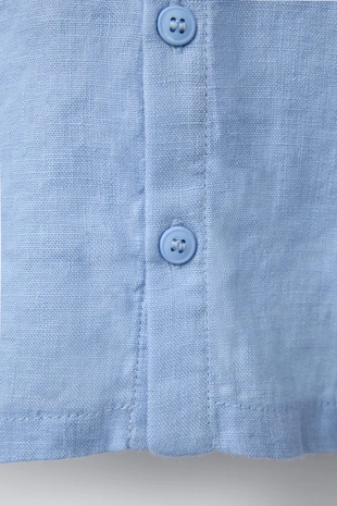 Рубашка из 100% льна- Заказать в России