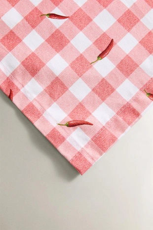 Покрывало из хлопка с смолистым покрытием CHILLI PEPPER- Заказать в России