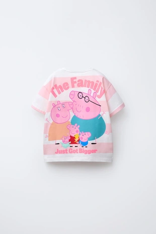 Футболка в полоску с принтом PEPPA PIG ™- Заказать в России