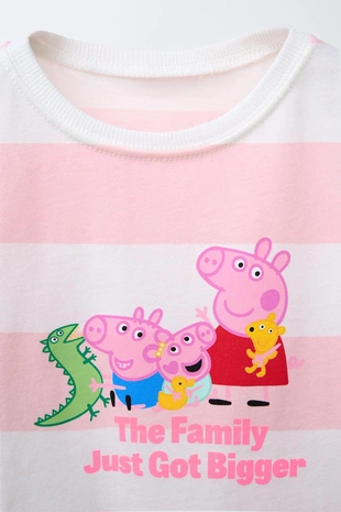 Футболка в полоску с принтом PEPPA PIG ™- Заказать в России