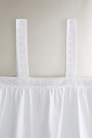 Топ из кружевного хлопка- Заказать в России