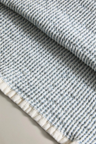 Мини махровое полотенце с рельефным узором- Заказать в России