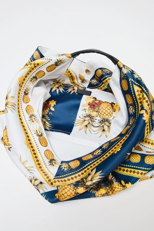 Сумка-шопер разноцветная с принтом- Заказать в России