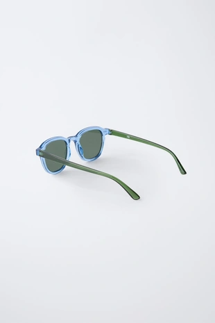 Солнцезащитные очки с прозрачной оправой- Заказать в России