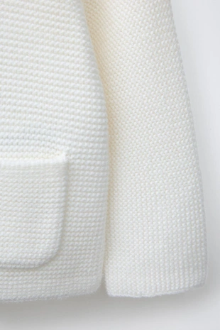 Light ecru | 2582/481/959 - Zara Свитер с карманом
