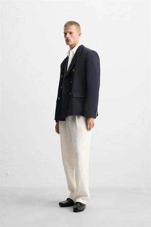 Двубортный блейзер- Заказать в России