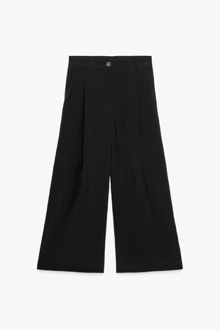 Укороченные брюки с защипами — ZW COLLECTION- Заказать в России