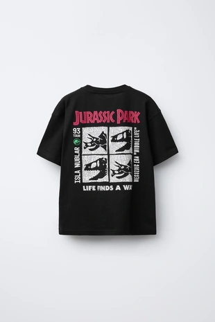 Футболка с рельефным принтом JURASSIC PARK ©- Заказать в России