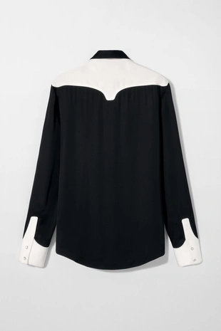 Рубашка CONTRAST WESTERN BOBBY GILLESPIE X ZARA- Заказать в России