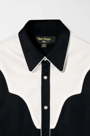Рубашка CONTRAST WESTERN BOBBY GILLESPIE X ZARA- Заказать в России