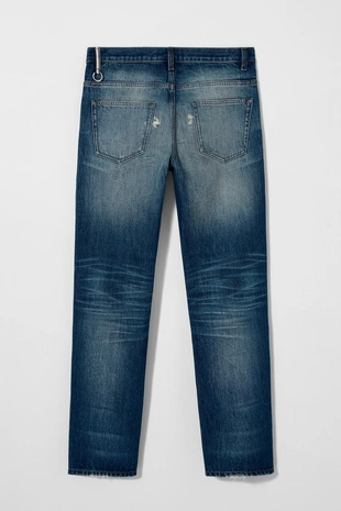 Джинсы SLIM FIT RIPPED BOBBY GILLESPIE X ZARA- Заказать в России