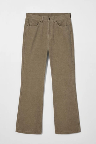 Брюки из вельвета FLARE FIT BOBBY GILLESPIE X ZARA- Заказать в России