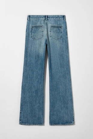 Blue | 6840/097/400 - Zara Джинсы с широкими штанами на средней талии KATE MOSS X ZARA