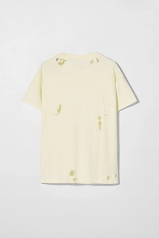 Купить Zara Рваная футболка KATE MOSS X ZARA