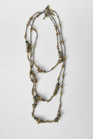 Golden | 1856/616/303 - Zara Набор из 3 ожерелий KATE MOSS X ZARA