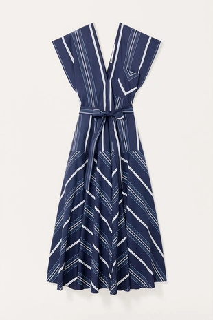 Платье с медленно расширяющимися полосами LIMITED EDITION- Заказать в России