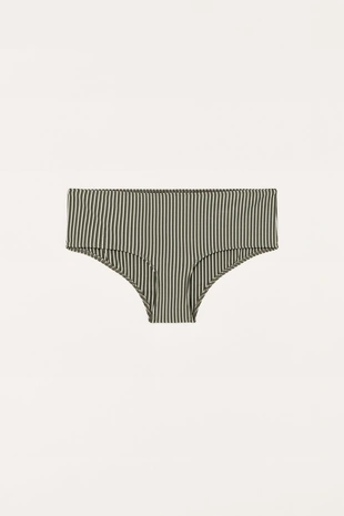 Green | 2910/222/500 - Zara Лимитированная коллекция полосатых нижних частей бикини