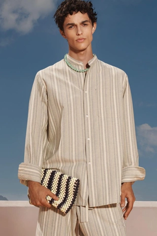 Рубашка в полоску LIMITED EDITION- Заказать в России