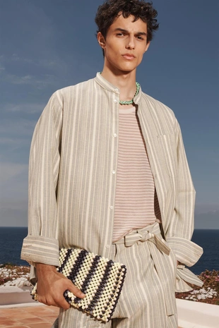 Рубашка в полоску LIMITED EDITION- Заказать в России