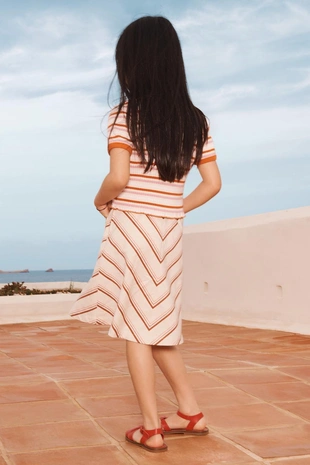 Футболка-короткометражка в полоску из лимитированной коллекции- Заказать в России