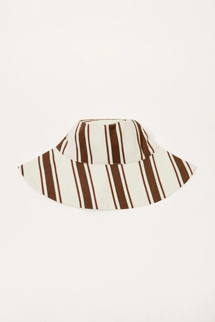 Обратимая ведущая шляпа в полоску LIMITED EDITION- Заказать в России