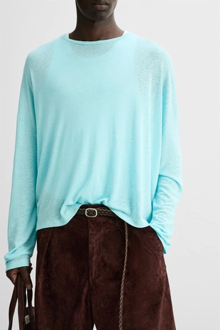 Футболка из вискозы и льна- Заказать в России