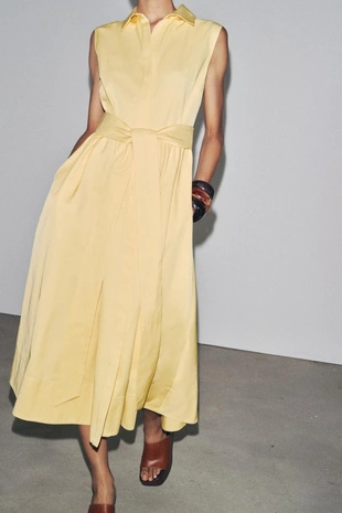 Платье-рубашка с поясом — ZW COLLECTION- Заказать в России