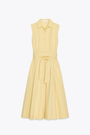 Платье-рубашка с поясом — ZW COLLECTION- Заказать в России