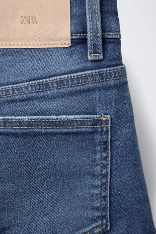 Джинсовые шорты-бермуды с эластаном- Заказать в России