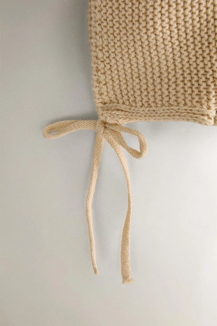 Детская толстовка с крупными вязаными узорами- Заказать в России