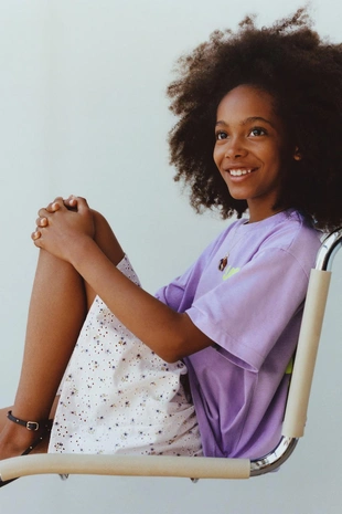 Футболка с текстовым принтом- Заказать в России