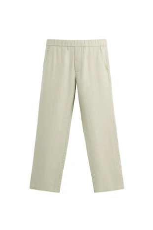 Light beige | 4331/181/092 - Zara Брюки из 100% льна