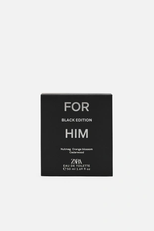 FOR HIM BLACK EDITION EDT, 50 мл (1,7 FL.OZ)- Заказать в России