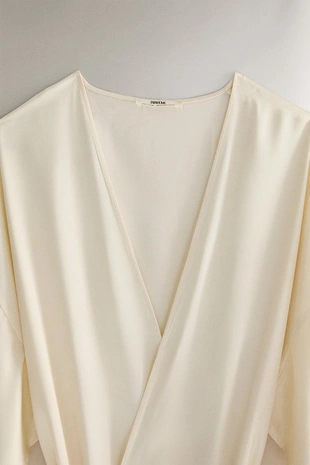 Халат PLAIN SATEEN DRESSING GOWN- Заказать в России