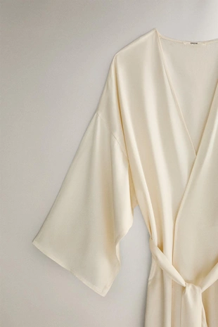 Халат PLAIN SATEEN DRESSING GOWN- Заказать в России