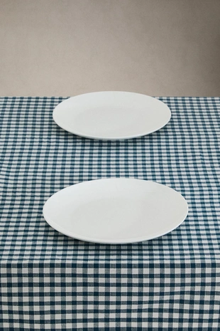 Хлопковый скатерть в клетку GINGHAM- Заказать в России