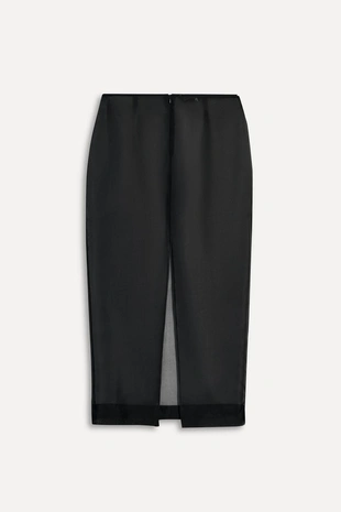 Юбка миди из органзы — 50TH ANNIVERSARY- Заказать в России