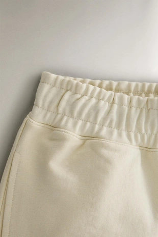 Хлопковые бермуды с контрастными шнурками- Заказать в России