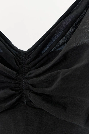 Бюстгальтер-полумаечка со сборками- Заказать в России