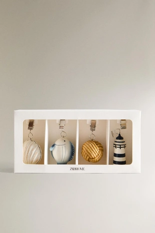 Набор морских прищепок для скатертей (упаковка из 4 штук)- Заказать в России