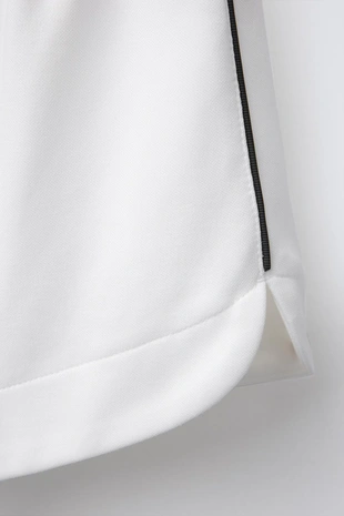 Бермуды с отделкой