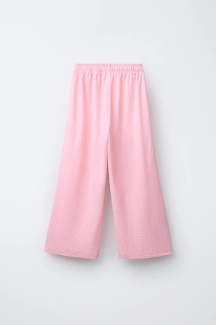 Брюки WIDE LEG из легкой ткани - Заказать в России